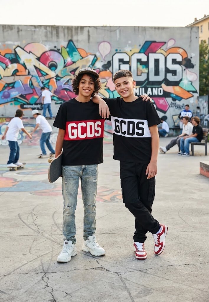GCDS T-Shirt M/M C585
